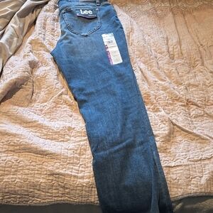 Lee 14 Long Blue Denim Jeans